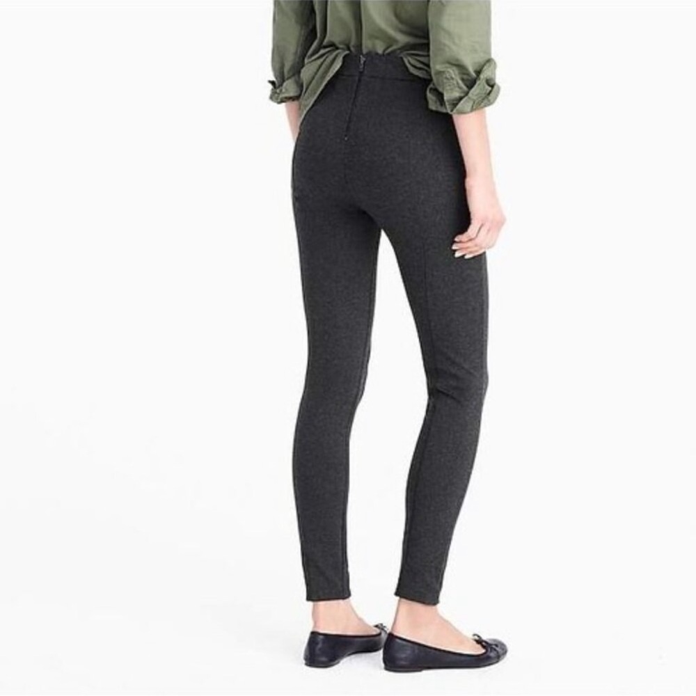 J. Crew Women’s Any Fay Pant Gray Eco Ponte Career Style K2535 - Picture 2 of 4